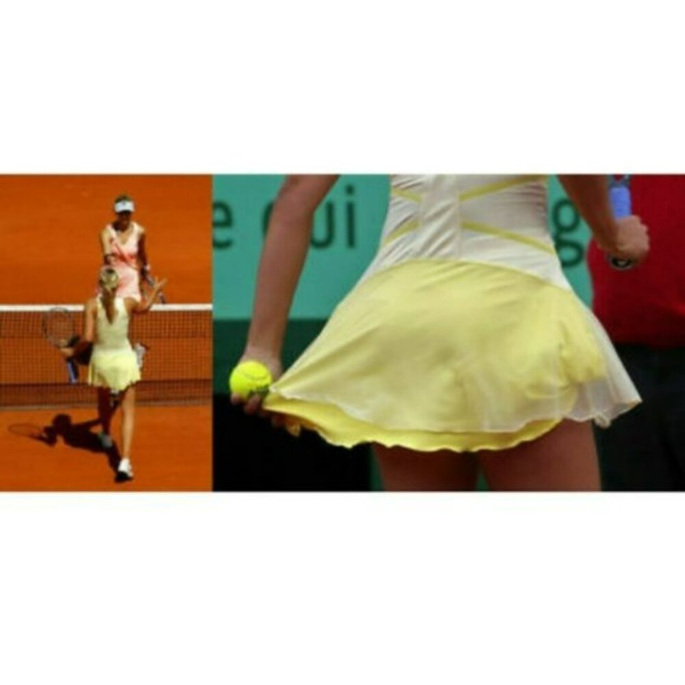 Nwt Nike Stunning Maria Sharapova Tennis Dress w/ Bra mesh skirt S Small - Picture 13 of 16